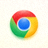 Google Chrome 浏览器图标 - 一个红黄绿蓝组成的圆形图标